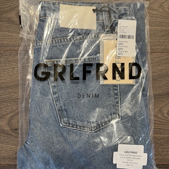GRLFRND Melanie Petite High Rise Boot Cut Jeans Los Feliz - Multiple Sizes *New* - Picture 6 of 6